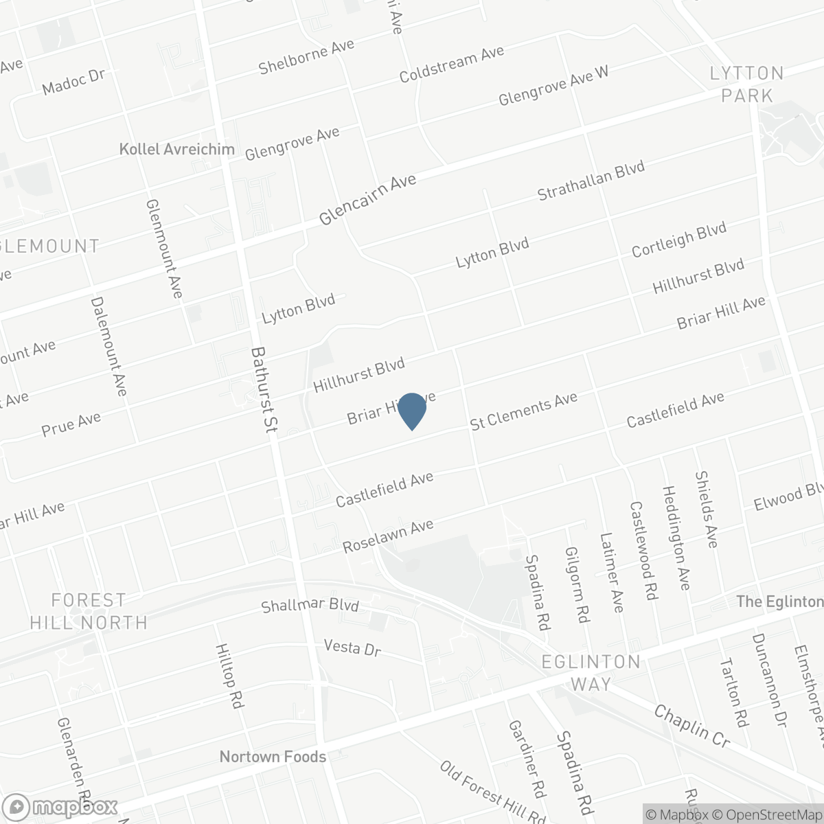 615 BRIAR HILL AVENUE, Toronto, Ontario M5N 1N4